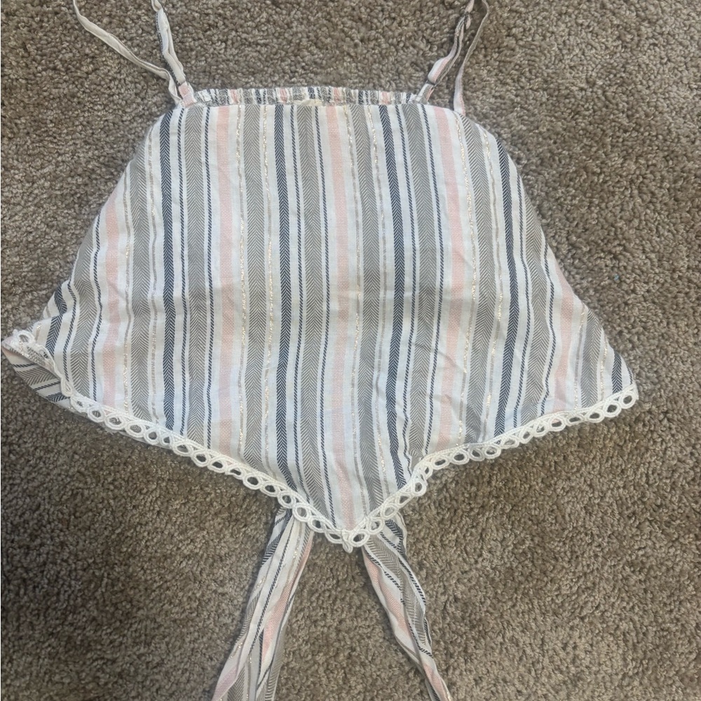 Surf Gypsy Multicolor Striped Top